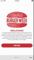 Louisville Burger Week Affiche