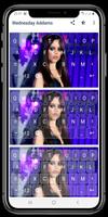 Wednesday Addam Keyboard Theme скриншот 1