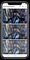 Wednesday Addam Keyboard Theme скриншот 3