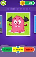 Monster Puzzles for Kids اسکرین شاٹ 1