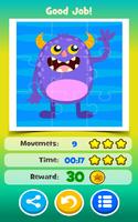 Monster Puzzles for Kids 스크린샷 2
