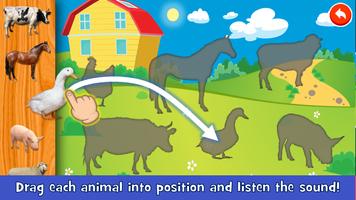 برنامه‌نما Animals Puzzles & Sounds 2 عکس از صفحه