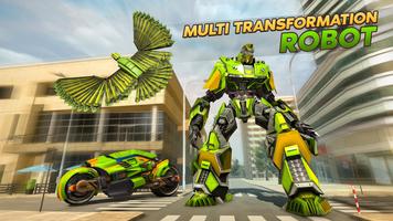 Flying Pigeon Spy Transform Robot Bike captura de pantalla 3