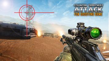 پوستر Army Counter Terrorist Attack - Fire Battleground