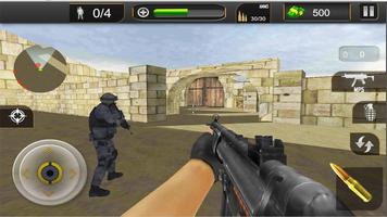 Army Counter Terrorist Attack - Fire Battleground captura de pantalla 1