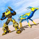 Deer Robot Transforming Robot Shooting Game APK