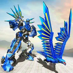 Flying Falcon Robot Transforming Game APK download