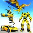 Robot Transform Game Jet Robot