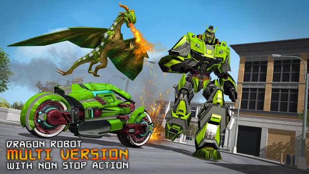 Deadly Flying Dragon Attack : Robot Games screenshot 5