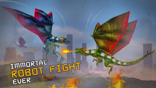 Deadly Flying Dragon Attack : Robot Games screenshot 11