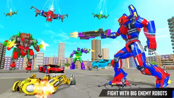 Robot Transform Game Jet Robot تصوير الشاشة 6
