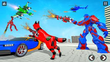 Wild Jackal Robot Bike Games capture d'écran 3