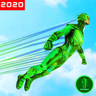 Invisible Light Speed Superhero Rescue Mission icône