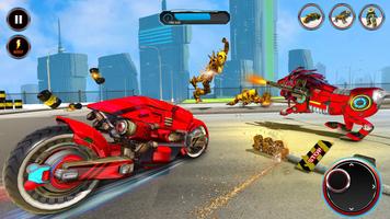 Real Lion Transform Robot Hero: Robot Games تصوير الشاشة 2