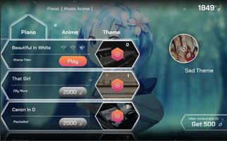 Piano Tile - The Music Anime Cartaz