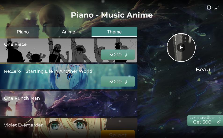 Piano Tile The Music Anime For Android Apk Download