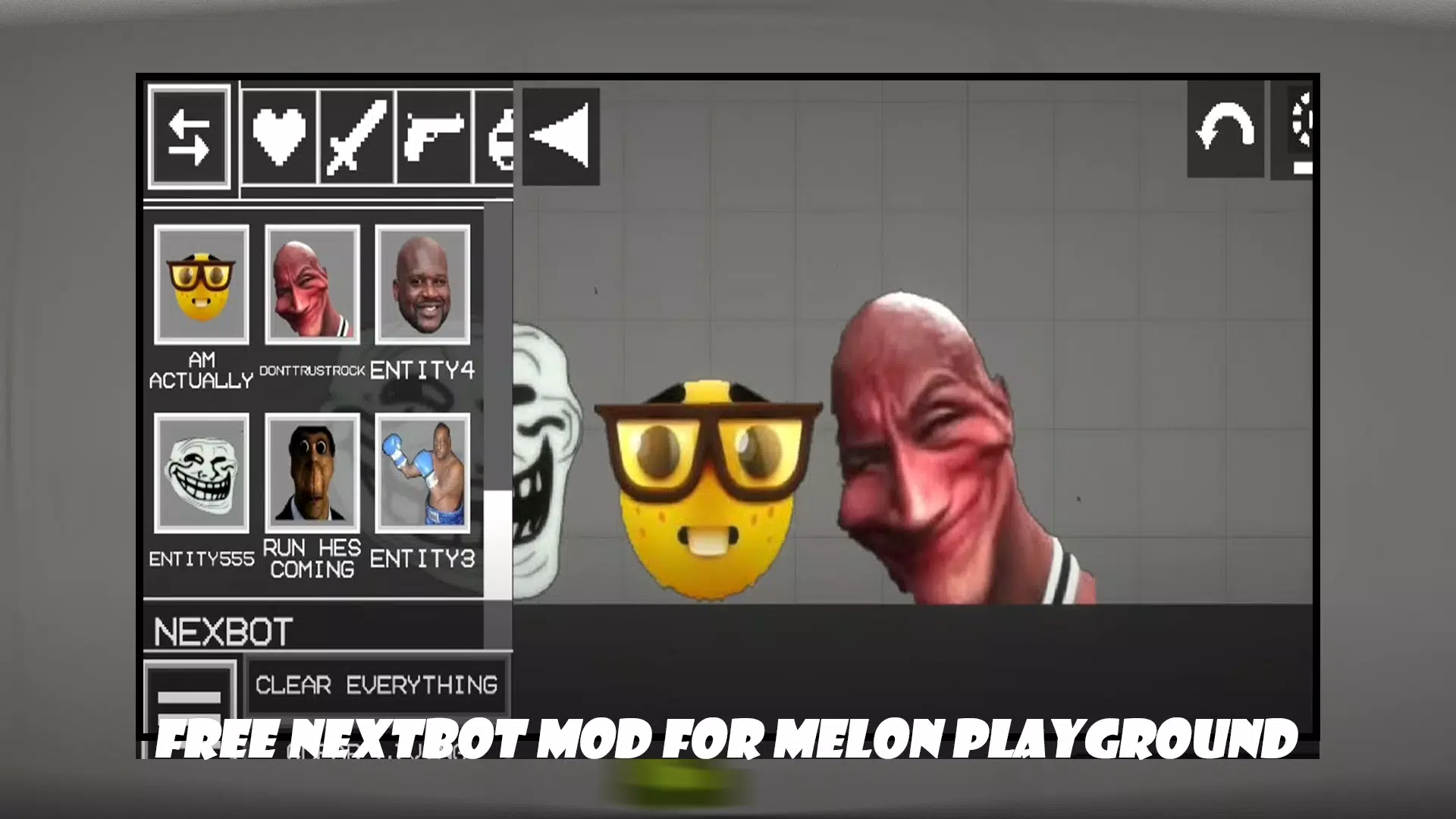 nextbot mod in melonplayground APK for Android Download