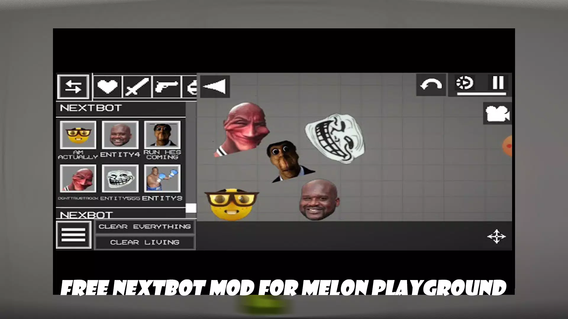 nextbot mod in melonplayground APK for Android Download