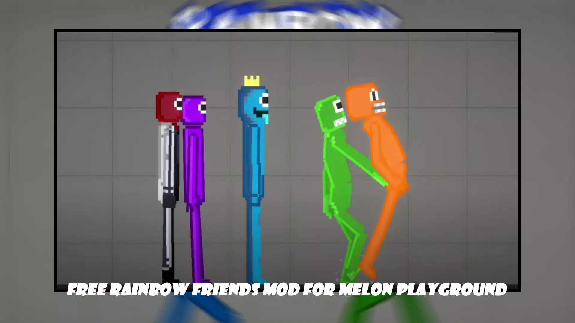 Rainbow Friends Mod for People Playground