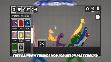 Rainbow friends Mod for melon capture d'écran 1