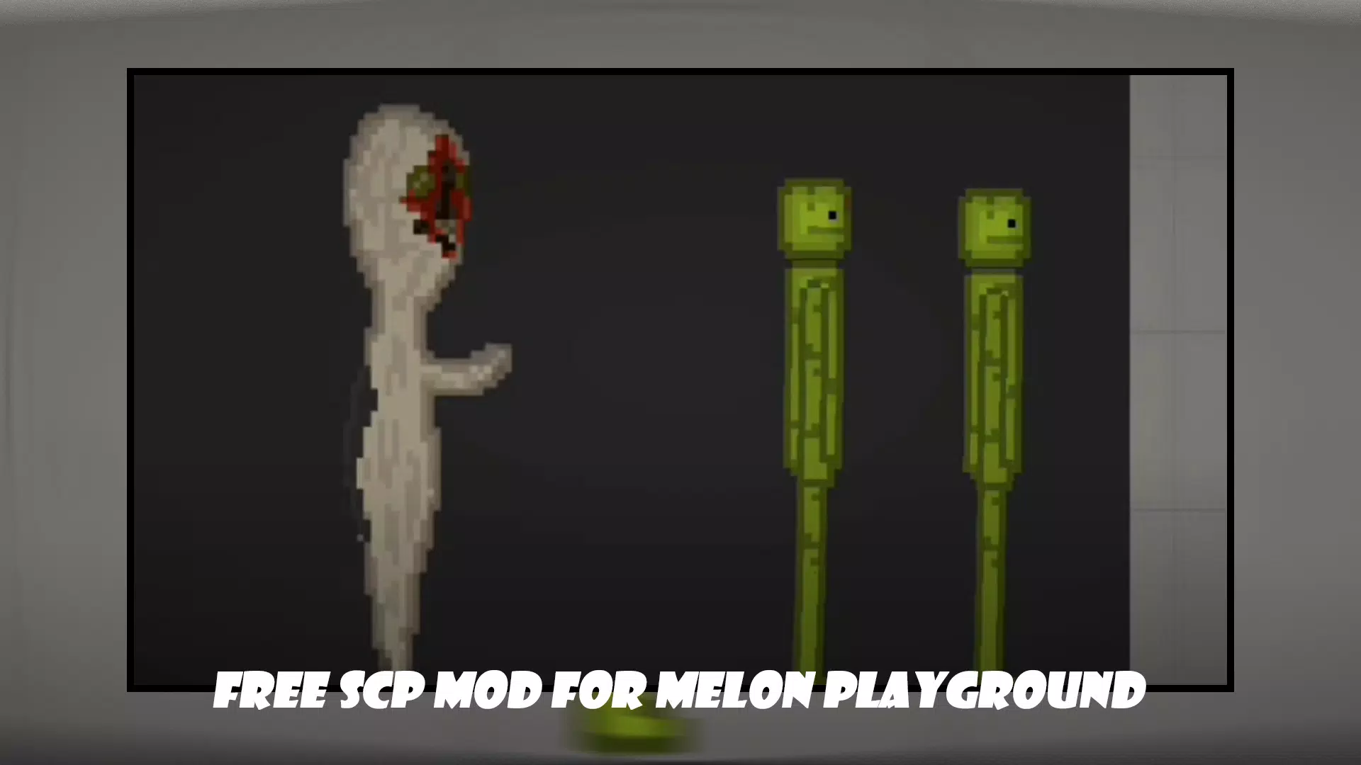 SCP mod for melon playground for Android - Free App Download