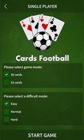 Cards Football capture d'écran 1