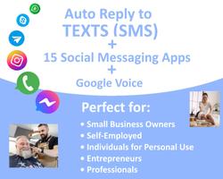 SMS Auto Reply /Autoresponder poster