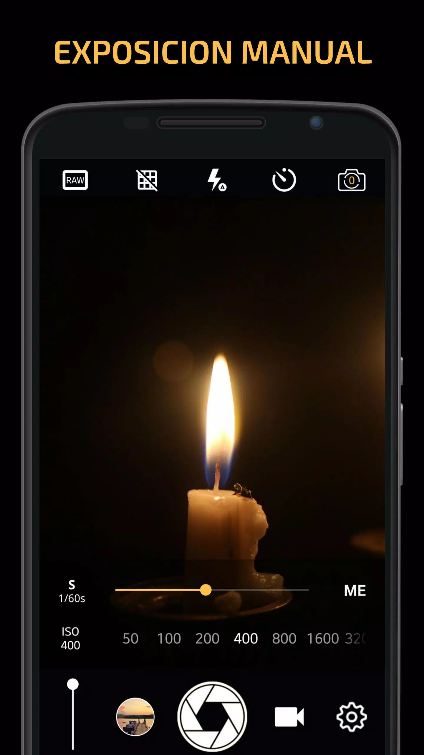 Cámara manual: DSLR Cámara Pro La Última Versión 1.11 para Android