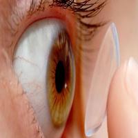 contact lenses wearing videos Affiche