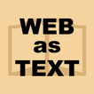 Website Read As Text icon