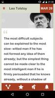 Leo Tolstoy Daily تصوير الشاشة 3