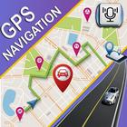 GPS Voice Navigation - Find Route - Leo Apps أيقونة