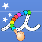 Cursive Letters Writing Wizard أيقونة