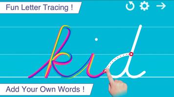 Cursive Letters Writing Wizard پوسٹر