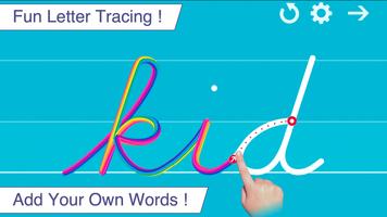 Cursive Letters Writing Wizard ポスター