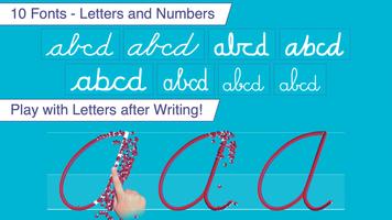 Cursive Letters Writing Wizard تصوير الشاشة 2