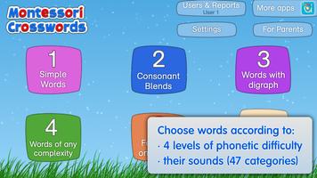 Montessori Words & Phonics اسکرین شاٹ 3