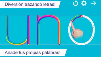 Escribo en letras de imprenta Poster