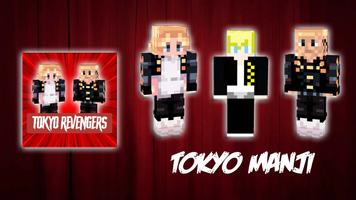 Skin Tokyo Revengers For MCPE পোস্টার