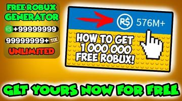 Free Robux Tips - Robux Free Tips 2019 Affiche