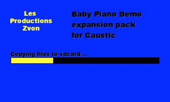 پوستر Baby Piano demo for Caustic