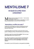 Les Secrets Du Mentalisme Ekran Görüntüsü 3