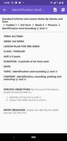 Lesson Notes Phonics screenshot 1