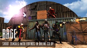 Rage Z: Multiplayer Zombie FPS پوسٹر