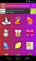 برنامه‌نما Christmas Emoticons عکس از صفحه