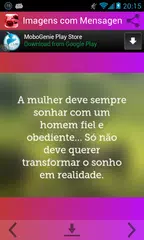 Imagens com Mensagens de Amor APK 下載