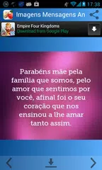 Imagens Mensagens Aniversario APK 下載