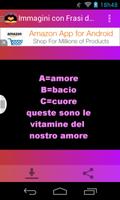 Immagini con Frasi d'Amore Affiche