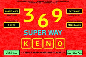 369 Super Way Keno 海报