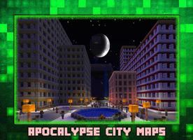 Apocalypse City Maps poster